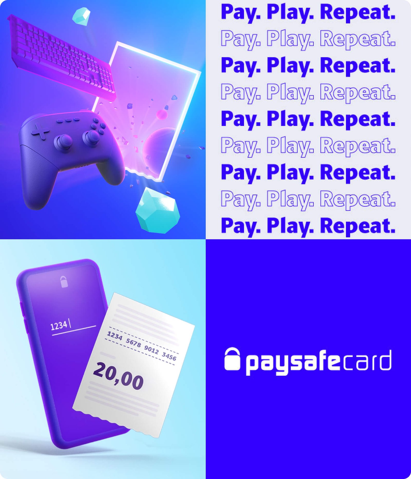 paysafecard provides the gateway to play by allowing customers pay cash online